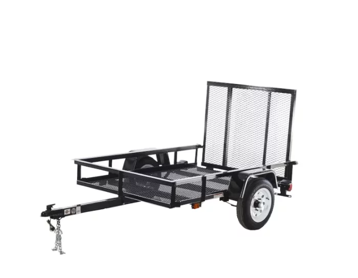 1-3-700x545-1_9846f5ae-fa02-40d1-8834-de7c0ab1dba2-2.png Carry-On Trailer 4′ x 7′ Mesh Floor Utility Trailer with Gate - Image 1
