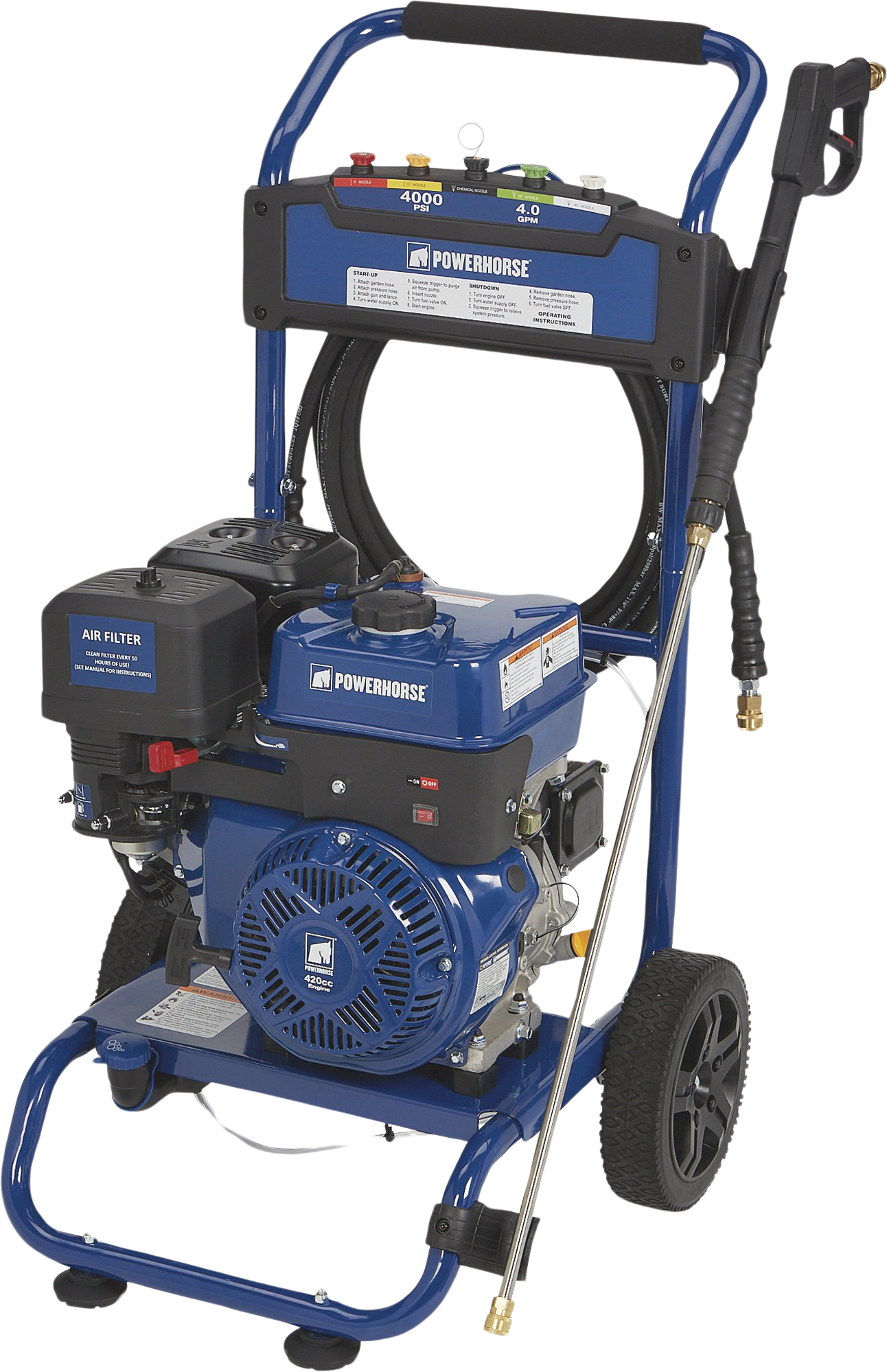 1574200-1695309592824.png Powerhorse 1574200 Pressure Washer 4000 PSI 4.0 GPM Gas New - Image 1