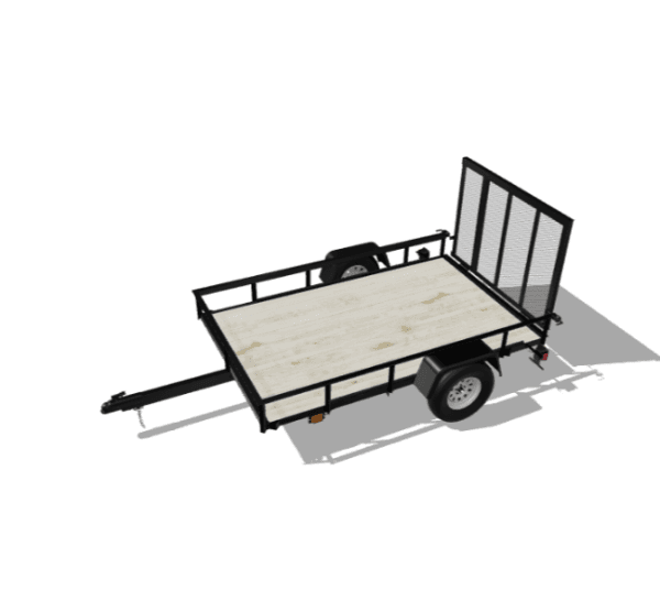 3-2-600x536-1_de3fac89-9038-4340-baa6-c11196578781.png Carry-On Trailer 5-ft x 8-ft Treated Lumber Utility Trailer with Ramp Gate - Image 1