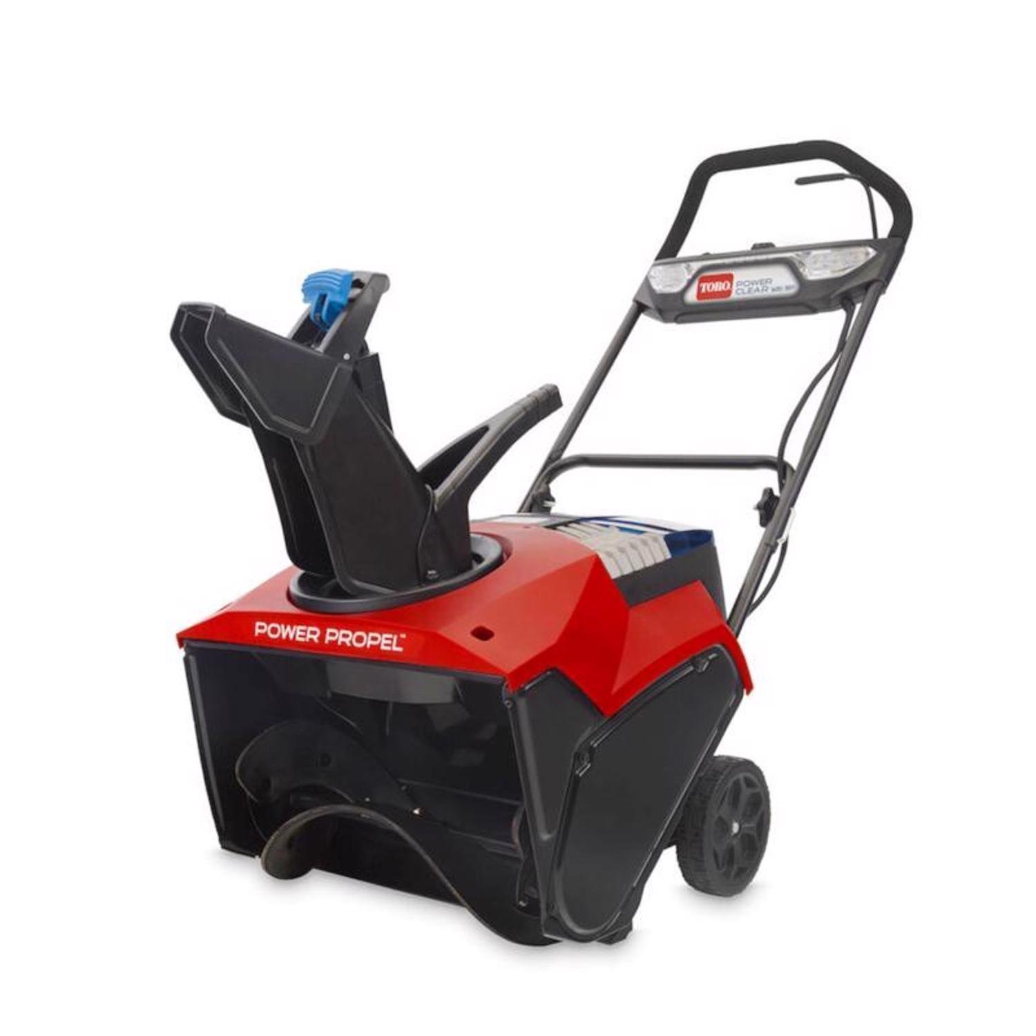 3b3da45e-270a-4b07-8924-6602686e4f8e_0c613753-bb35-4397-86a3-44d027fb6ba3.jpg Toro Power Clear 21-Inch 60V Single-Stage Battery Snow Blower Kit (Battery & Charger) - Image 1
