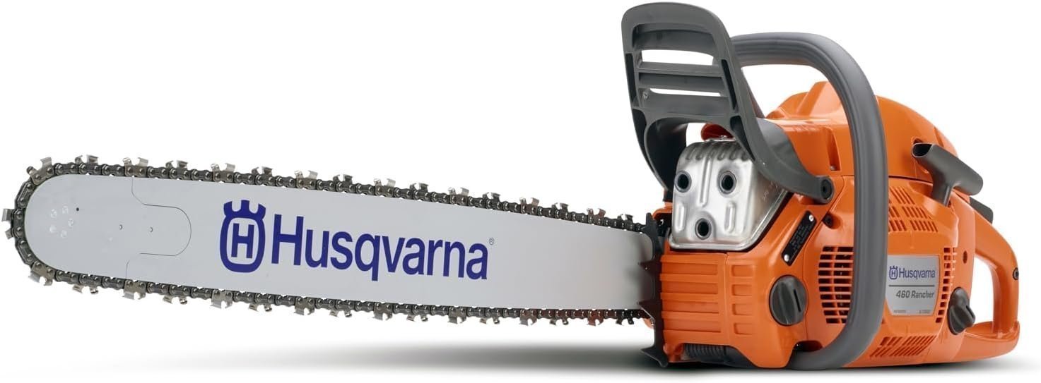 61RuUtH4kZL._AC_SL1500-3.jpg Husqvarna 460 Rancher Gas Chainsaw 24″ 60.3cc 3.6HP, Auto Oil Pump - Image 1
