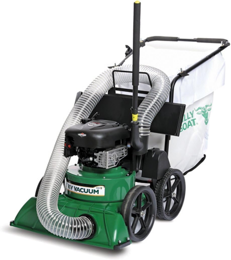 61roPg0_zYL._AC_SL1077-1.jpg Billy Goat KV600 Lawn Vacuum, 190 cc Briggs, 40 Gallon Capacity, Green - Image 1