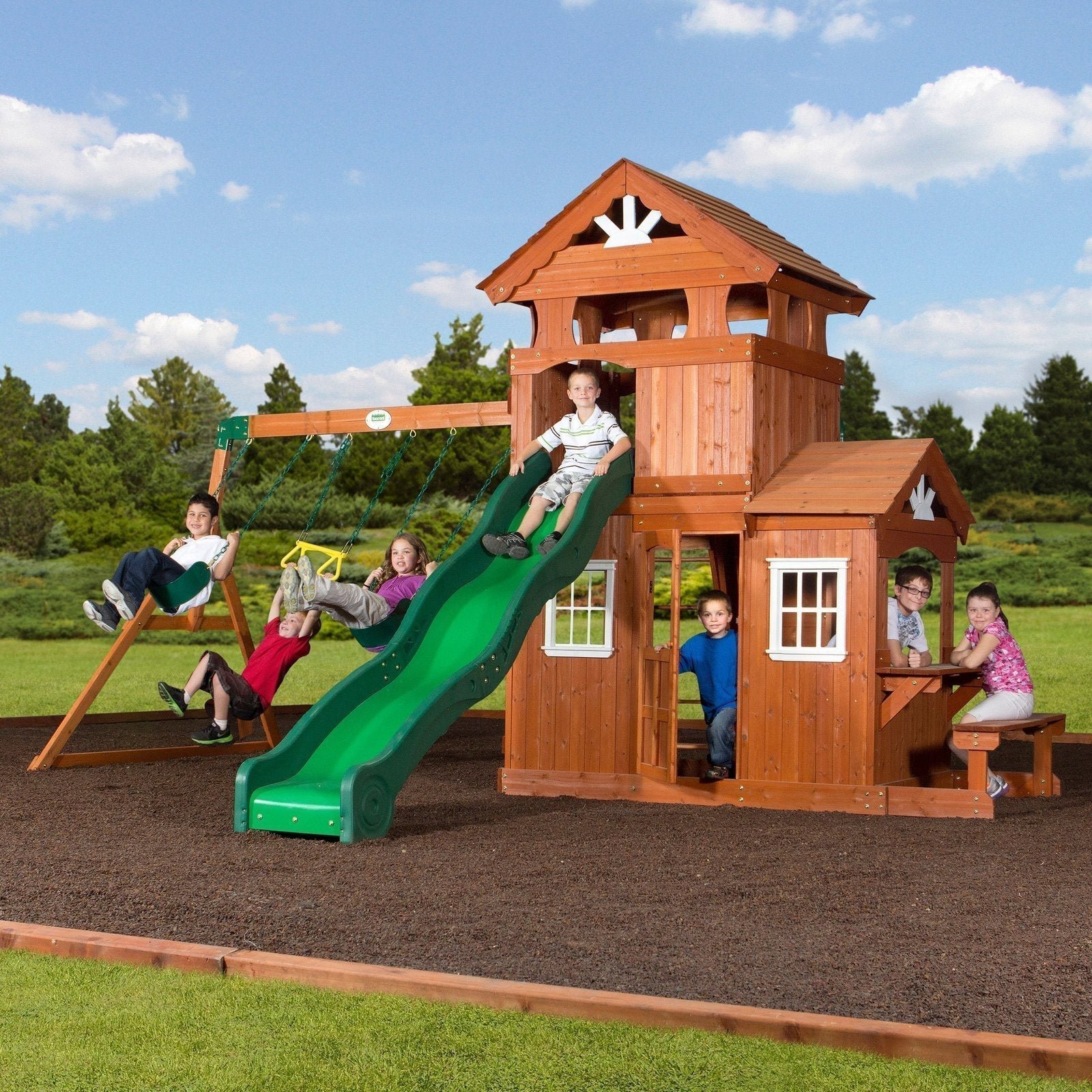 65413B-Hero-1.jpg Shenandoah Swing Set - Image 1