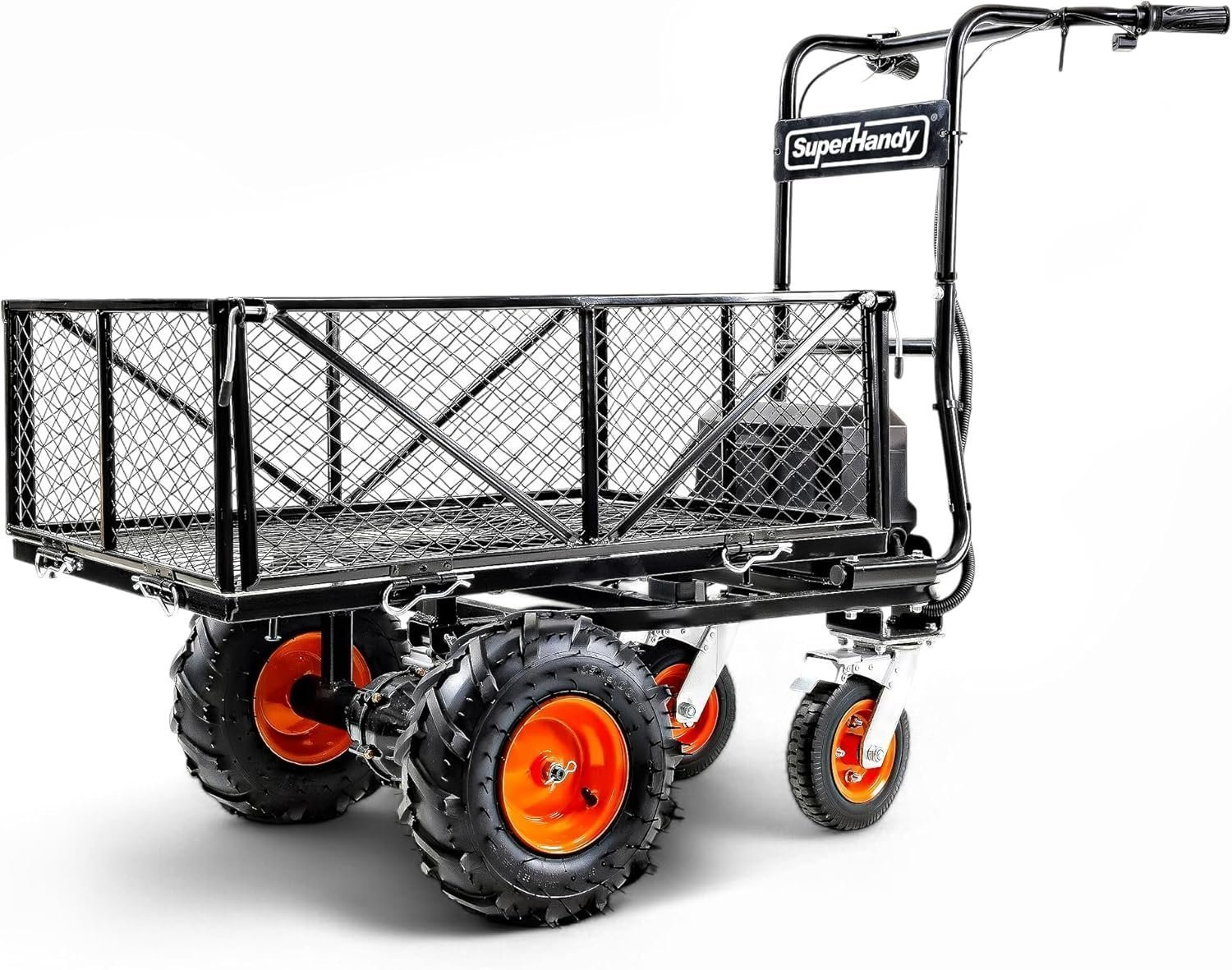 81ngKZJSbGL._AC_SL1500-1.jpg SuperHandy 48V Electric Power Wagon Utility Cart, 660 lb Load, 1000 lb Hauling Capacity - Image 1