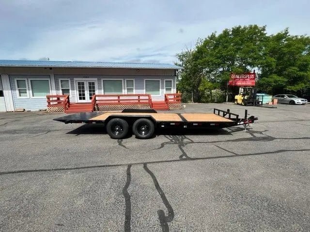 ITLT722TA5_1006000600_BLACK-107.jpg Interstate 7 X 22 Hydraulic Tilt 14K Trailer - Image 1