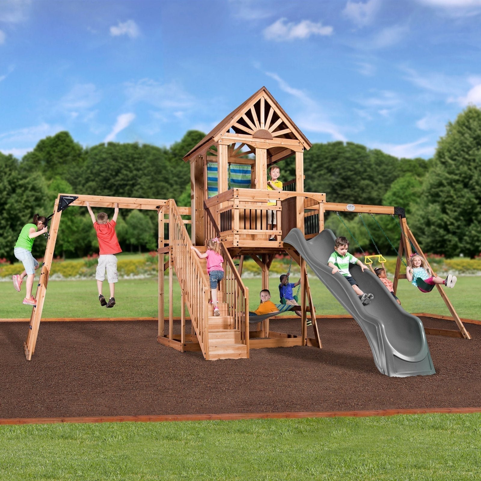 Oceanview-Gray-Thumb-1-1.jpg Oceanview Swing Set - Image 1