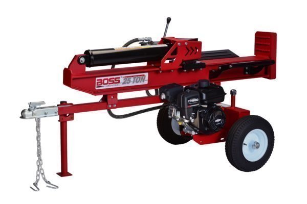 WD25T-H1-SFK_5833-BS-600x400-1-1.jpg Boss Industrial 25 Ton Horizontal Vertical Gas Wood Splitter (WD25T) - Image 1