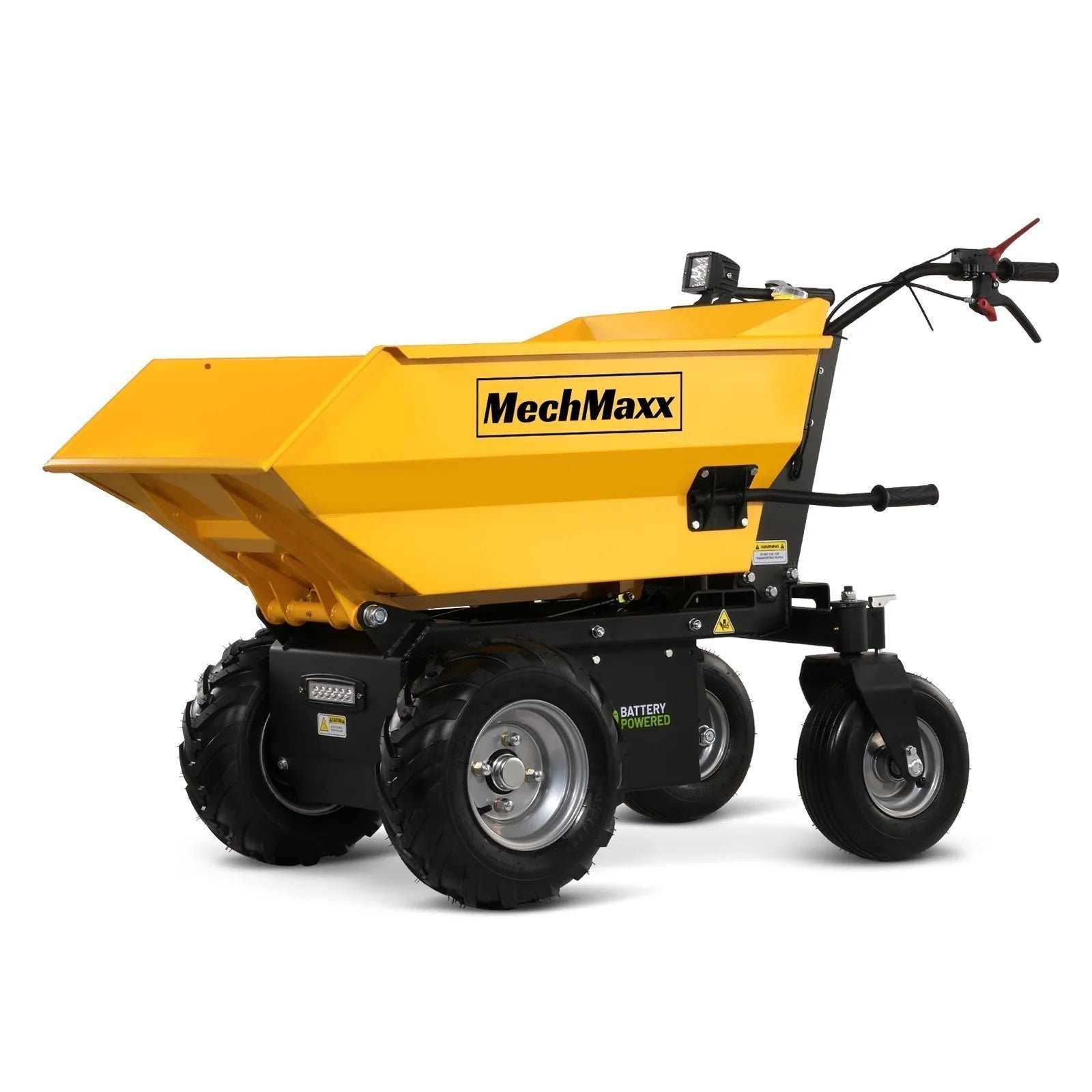 dsc2760.jpg MechMaxx 1100 lb Electric Mini Dumper, 48V 1000W Brushless Motor – Model E50 - Image 1