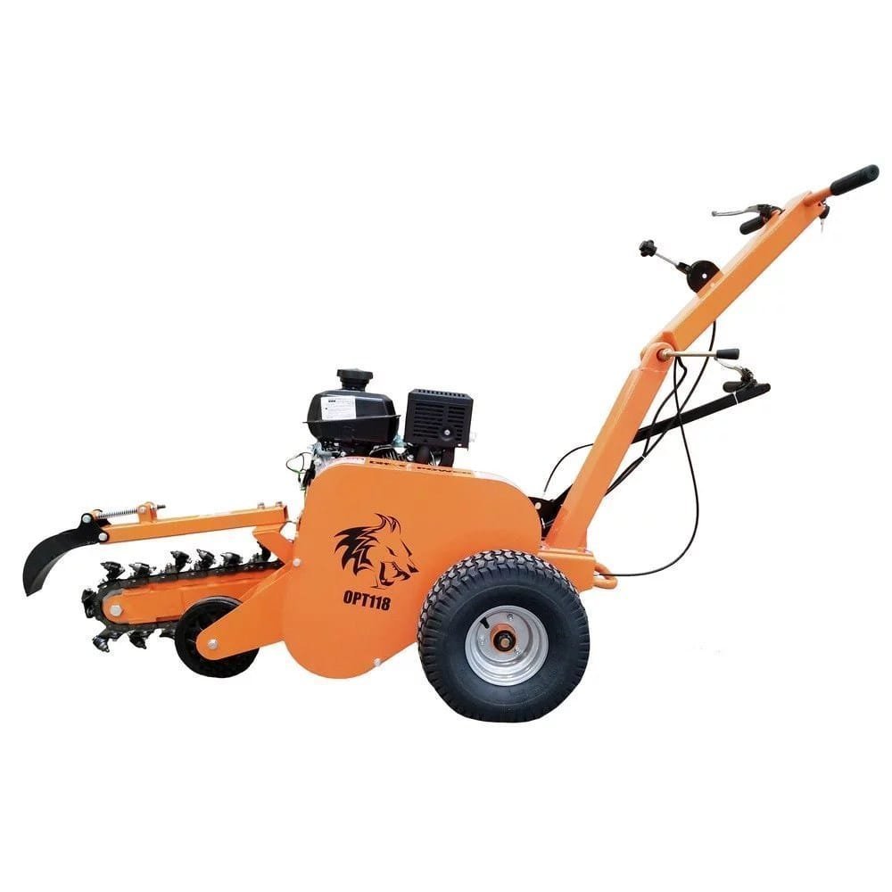 img-1252.jpg Detail K2 OPT118 18 in. 7 HP Trencher with kohler CH270 Command PRO Commercial Gas Engine - Image 1